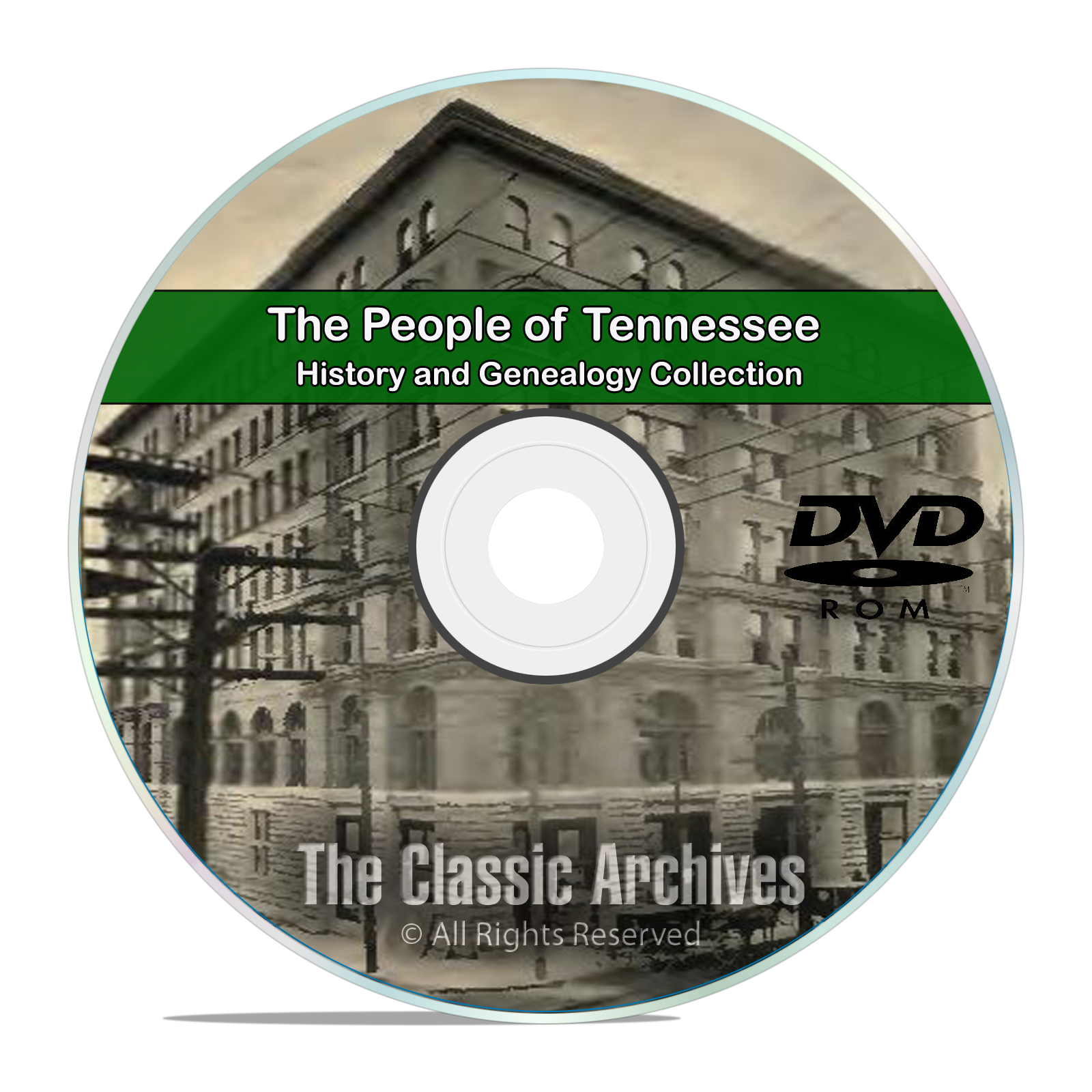 Tennessee TN, People Cities Towns History and Genealogy 92 Books DVD - Click Image to Close